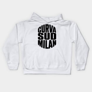 curva sud milano Kids Hoodie